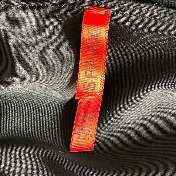 SPANX Ready To Wow High Rise Snakeskin Tuxedo Leggings (Black) #2436 - Small - Picture 9 of 11